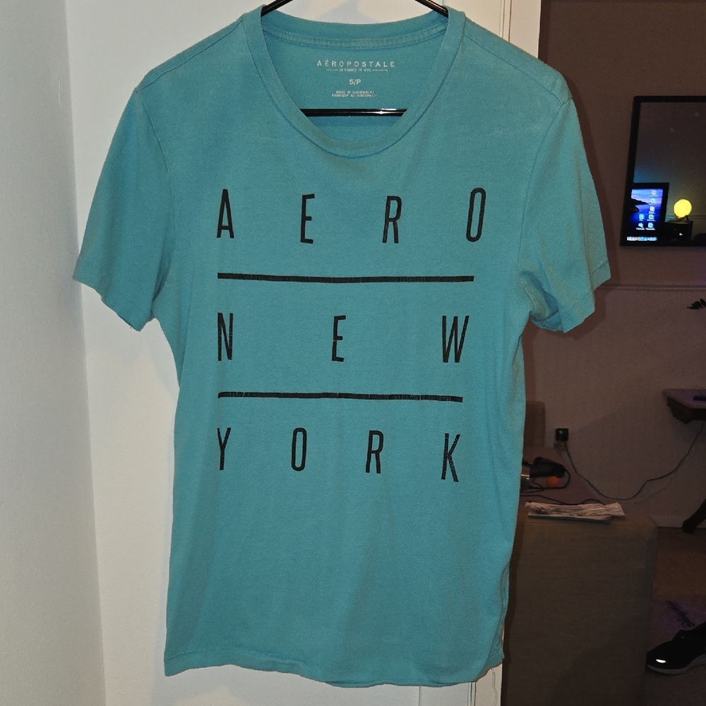 Aeropostale Blue Short Sleeve Tee Modern Casual